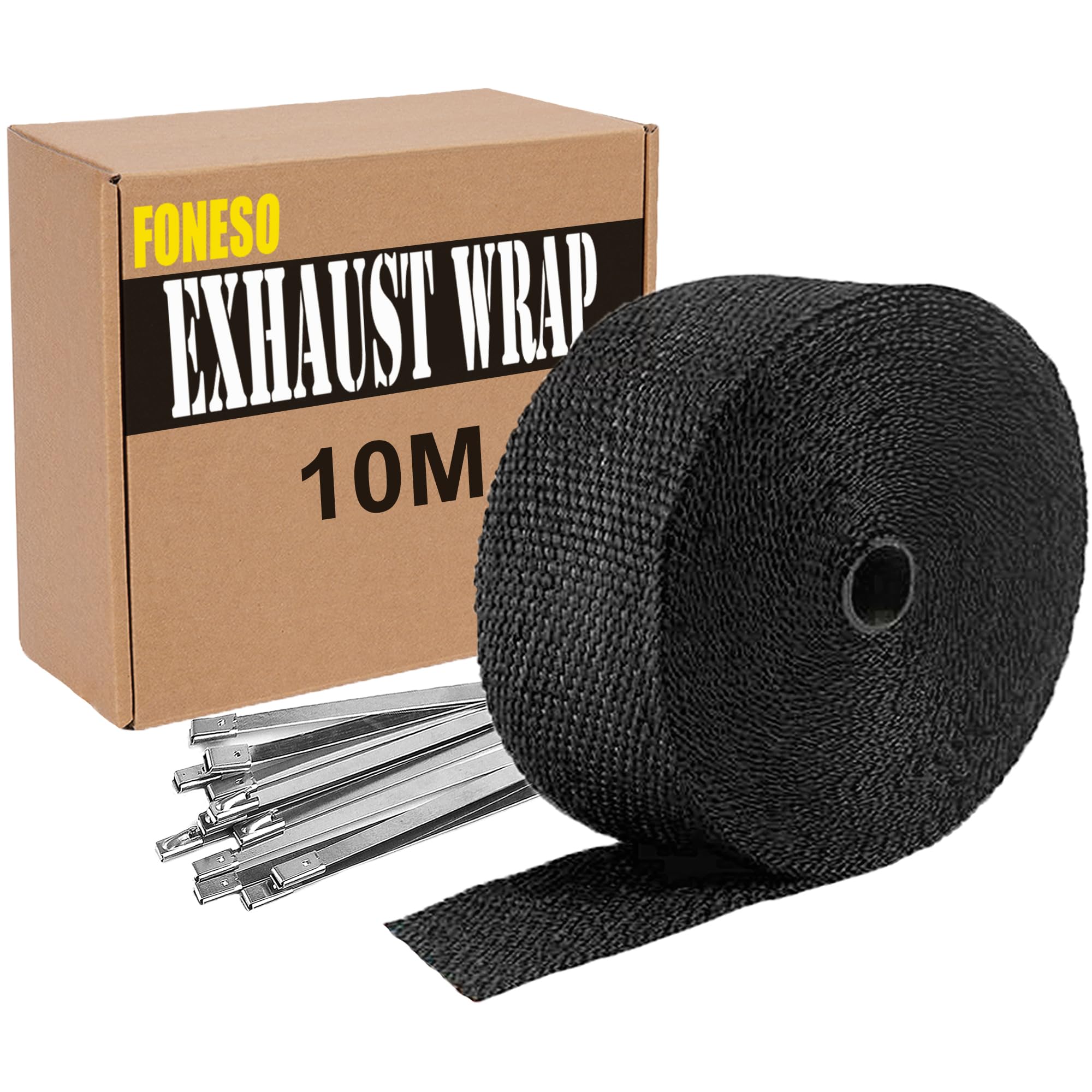 JFG RACING - Écran De Protection Thermique Pour Pot D'échappement En Fibre De