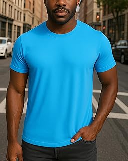 Generic
Mens Shirts Running Workout Shirts Lightweight Mesh T-Shirts