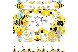 Bee Tableware Decorations | Serves 24