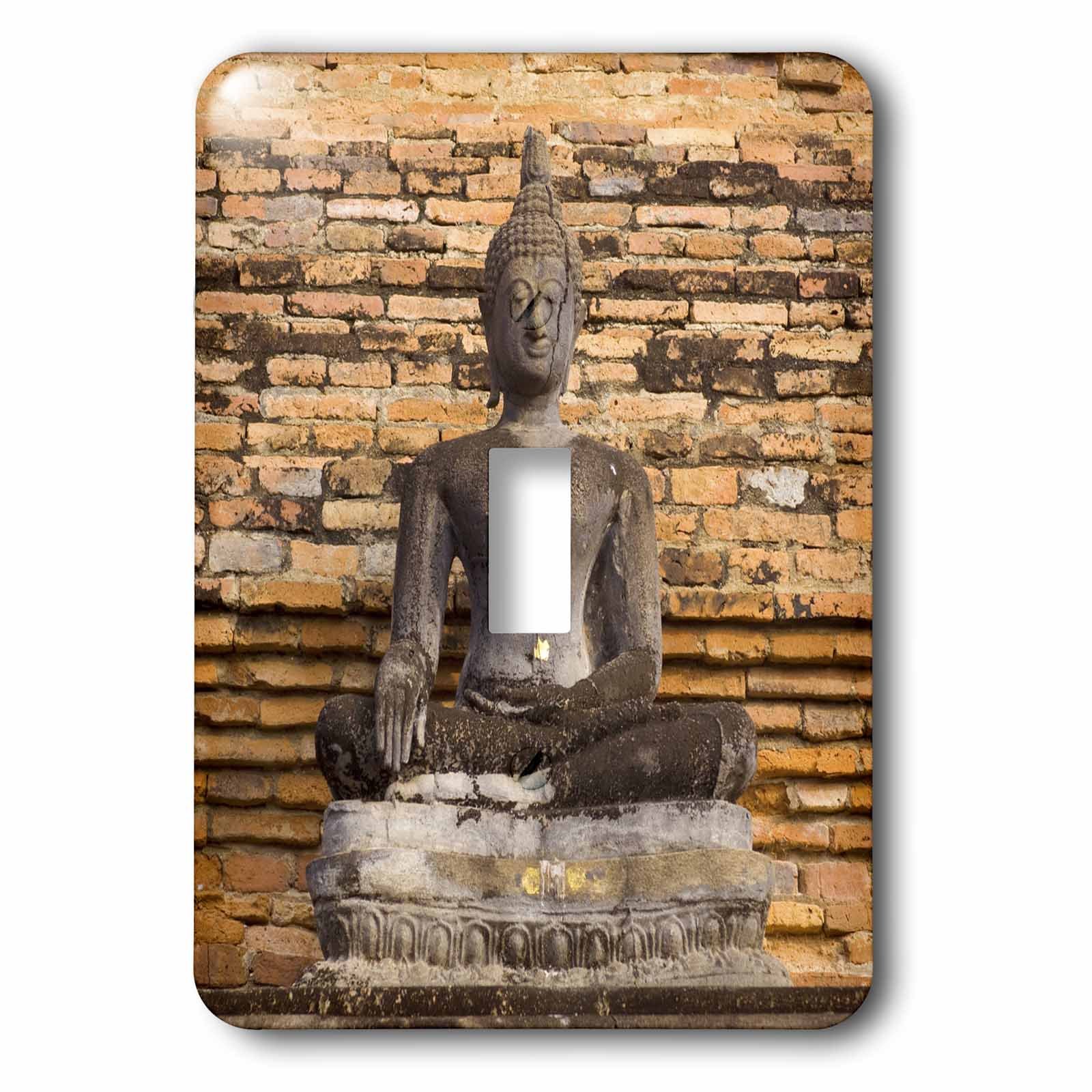Interrupteur Bouddha Wat Mahathat 3dRose remplace plaque murale