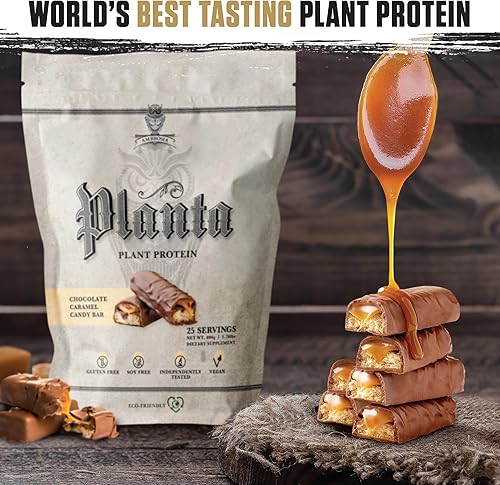 Miniatura 3 de Ambrosia Planta - Polvo de proteína a base de plantas 20g Polvo de proteína vegana sin lácteos con aminoácidos BCAA Apto para dieta cetogénica