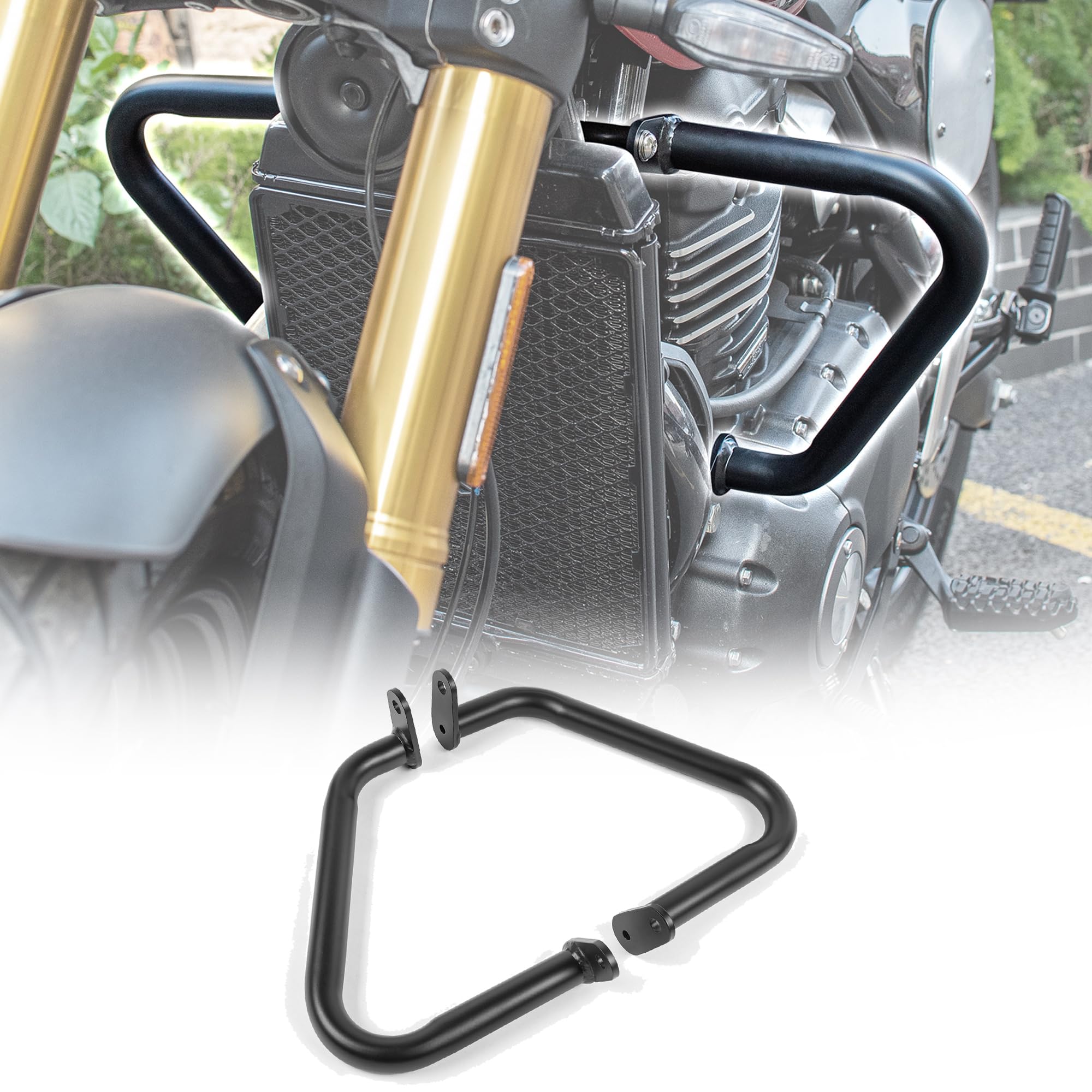 Barra paraurti Paramotore per Speed 400 Scrambler 400 X 400X 2024 2025 Coperture e protezioni, nero