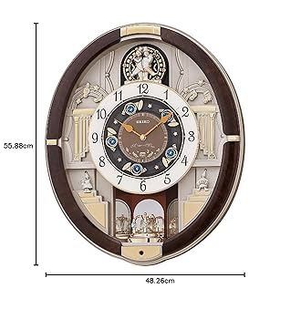 ドラえもん壁掛け時計 Amazon.co.jp: Seiko Melodies in Motion 壁掛け時計