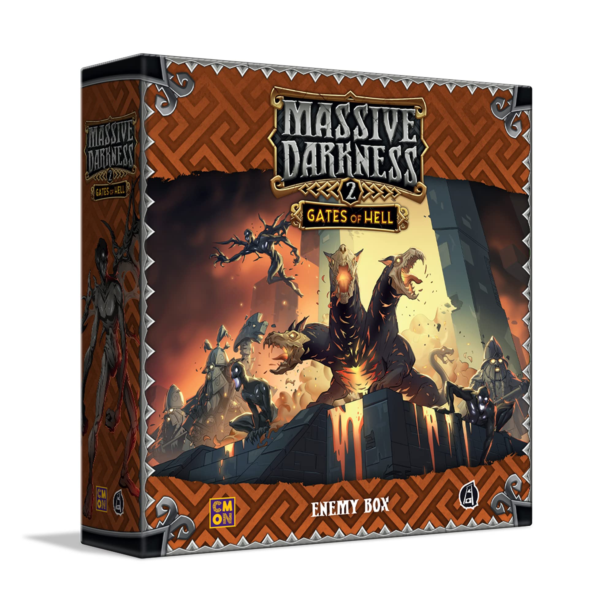 Massive Darkness 2: Barden & Tunterler Contro L'Angelo Di Metallo - Espansione Gioco Da Tavolo In Tedesco (1-6 Giocatori, 14+)