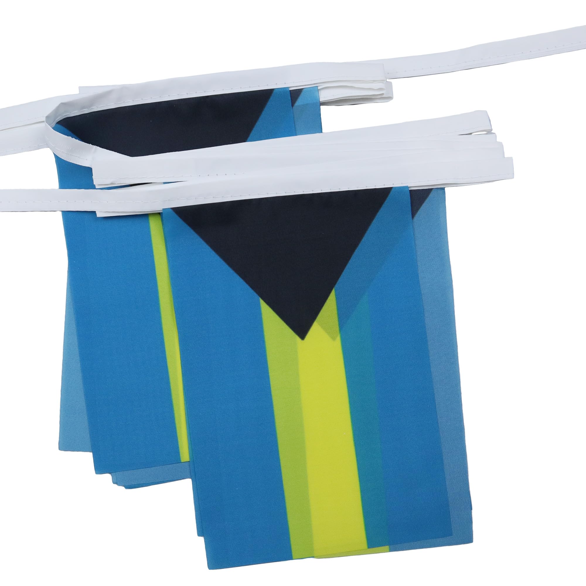 AZ FLAG Guirnalda 6 Metros, 20 Banderas de Ecuador 21x15 cm, Bandera Ecuatoriana 15 x 21 cm - Banderines — view 13