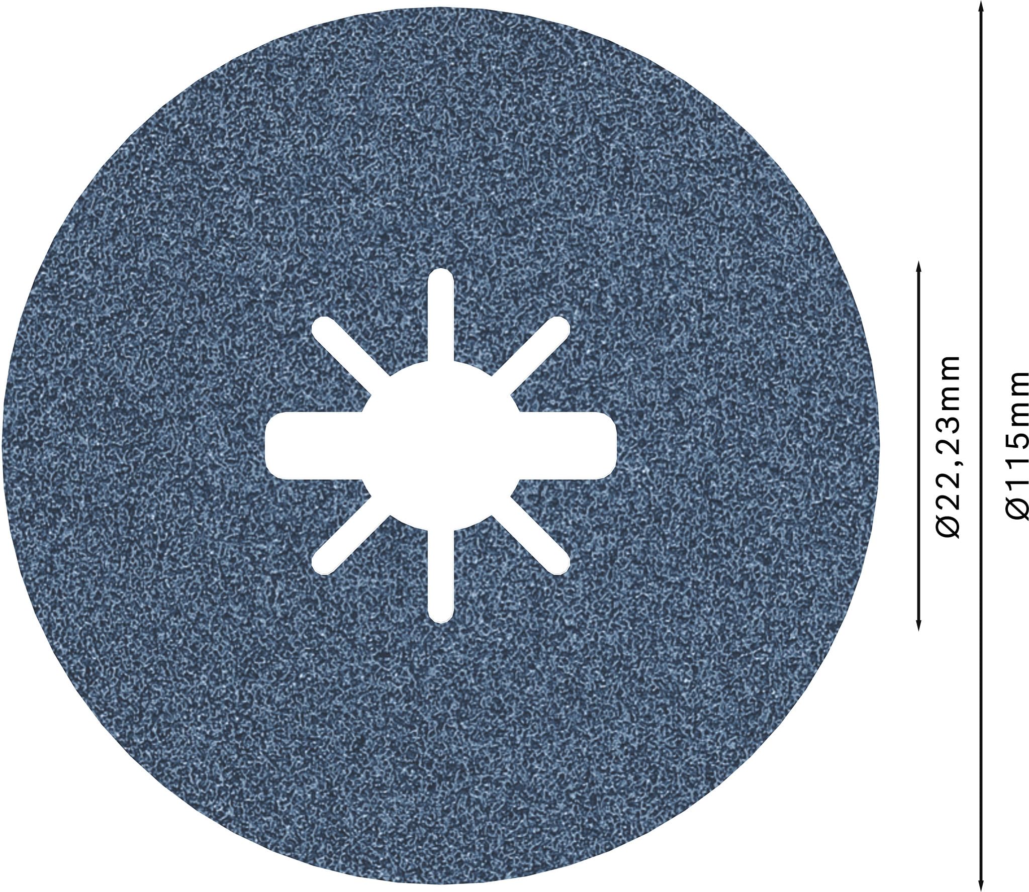 Disco Abrasivo Bosch Professional R444 X-Lock - Grana 80, Ø115mm Per Metallo E Legno - Foto 8