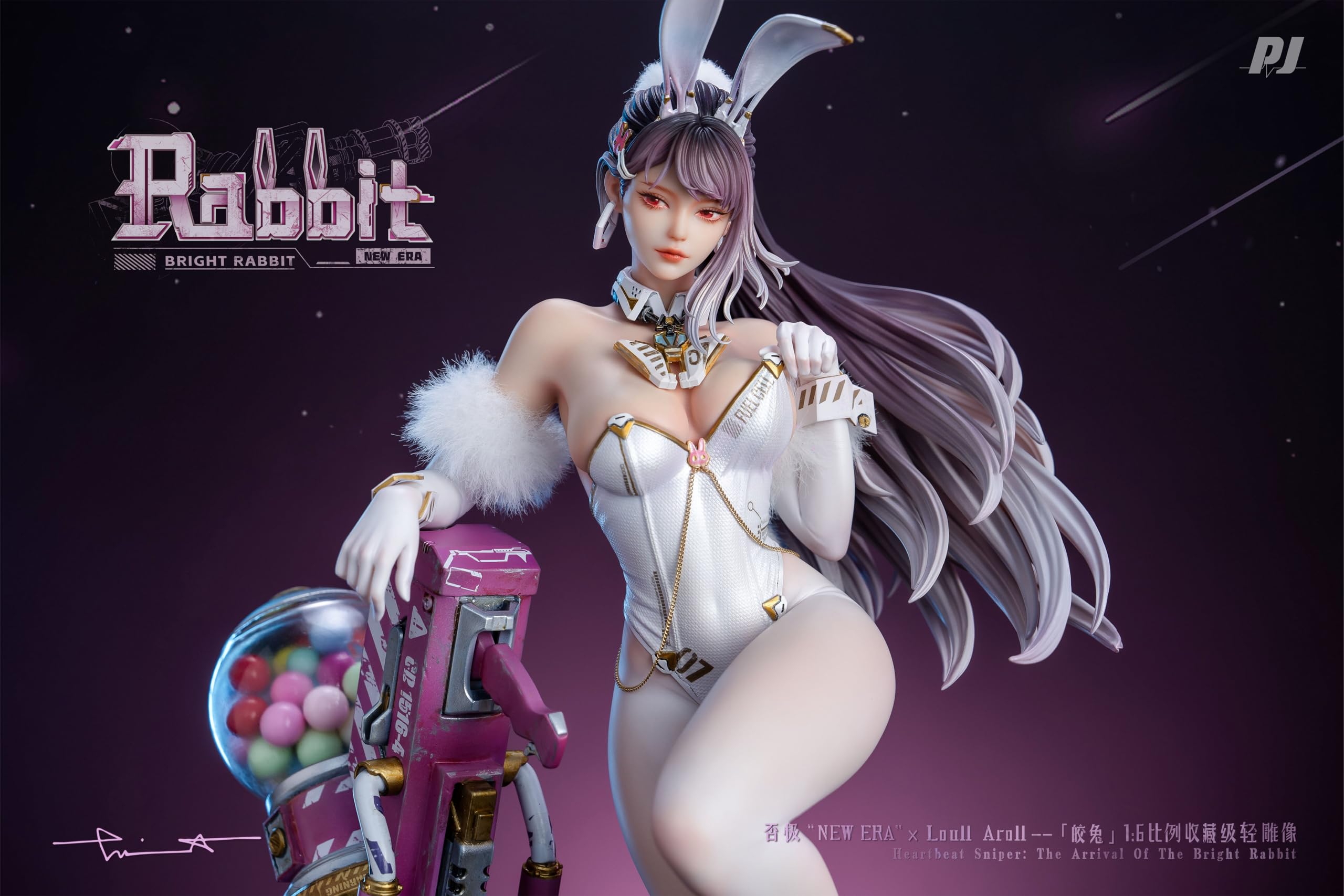 PIJI Bright Rabbit ブライトラビット 1/6スケールフィギュア Amazon | PIJI 「New Era」 x Loull AroLL 「Bright Rabbit」[ブライト