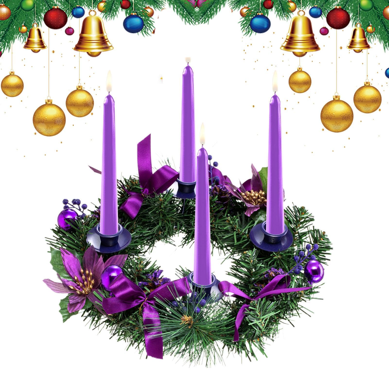 Guirlande de l'Avent de Noël Anti-Chute pour Sécuriser votre Table
