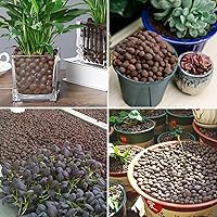 Vista 5 de Suministros hidropónicos de arcilla expandida Leca de 2 libras para plantas de jardín de interior (2 libras)