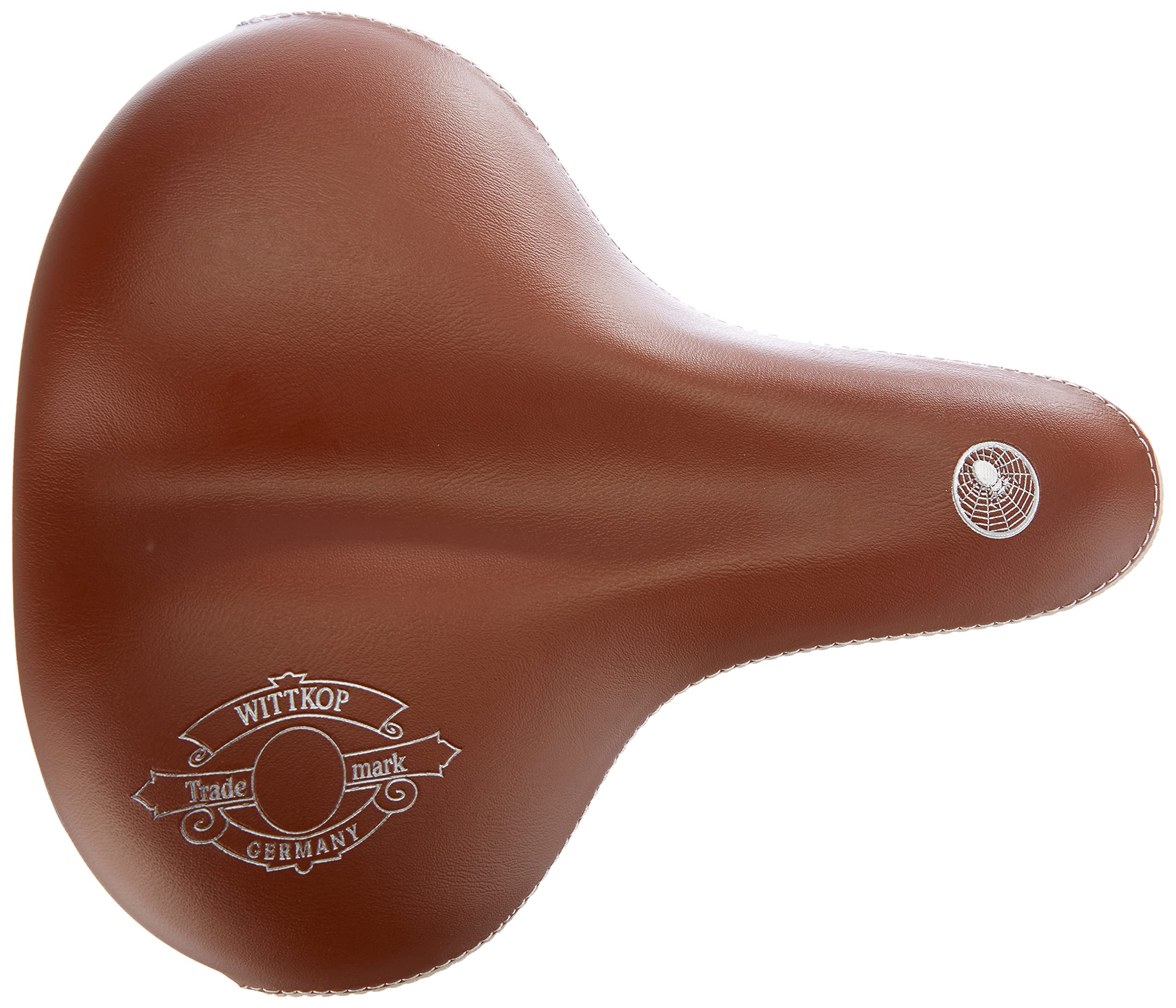 wittkop fahrradsattel braun Prophete Touren-City-Sattel Vollschaumpolsterung und Elastomer-Dämpfung rückwärtiger Reflektor, braun- beige, 6289 Einheitsgröße Sport & Freizeit Moped Size:XS (46cm) E Bike Fully online