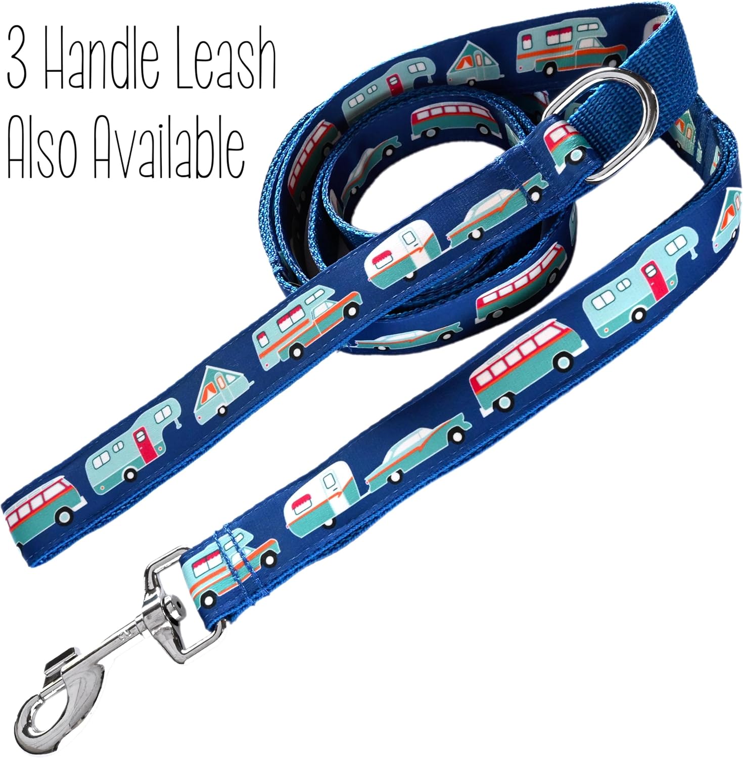 RV Campers Lanyard Keychain - 1x36 - Vintage Car & Trailer, Van, Fifth Wheel, Truck Camper, A-Frame