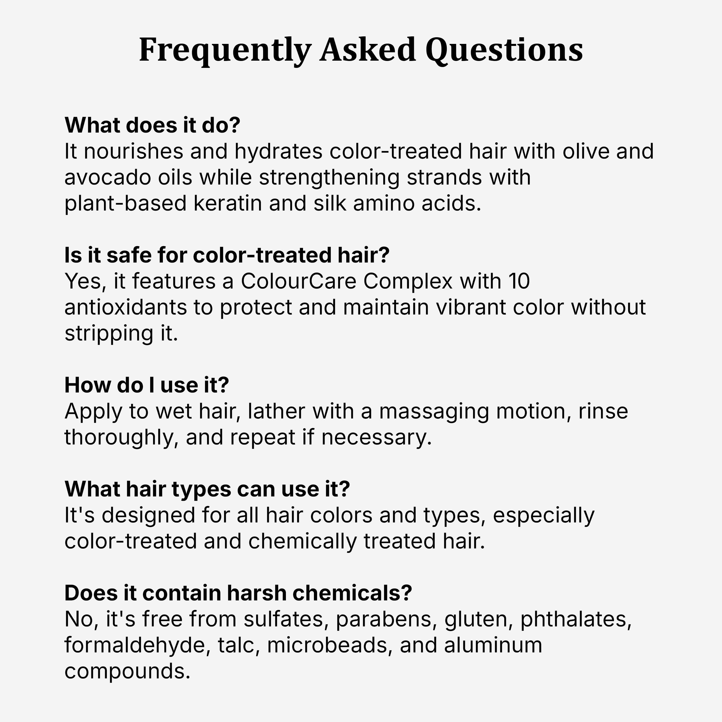 ALOXXI Hydrating Shampoo for Color-Treated Hair