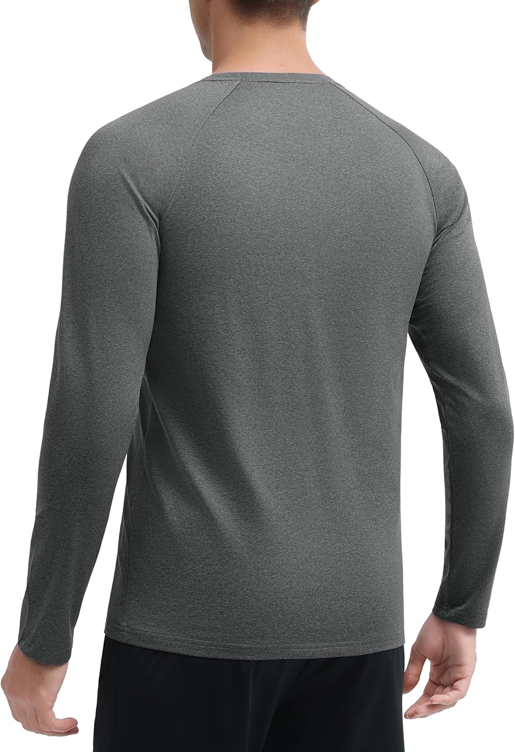 MAGCOMSEN Men's Thermal Long Sleeve Shirt Fleece Lined Base Layer Undershirt Atheltic Workout Top for Cold Weather - Image 5