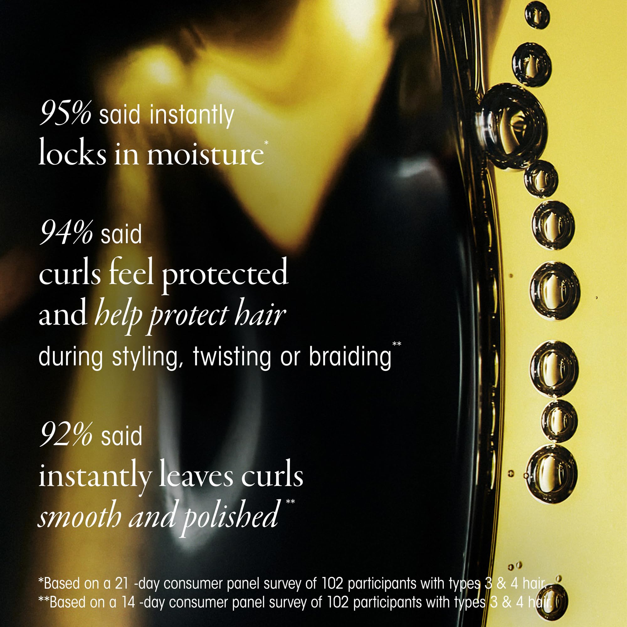 Oribe Eternal Curls Polish & Protect Oil - Nourishing Hair Oil Moisturizes & Smooths Wavy, Curly & Coily Hair - Reduces Frizz, Defines Curls & Prevents Damage - For All Curl Types - 3.4 oz