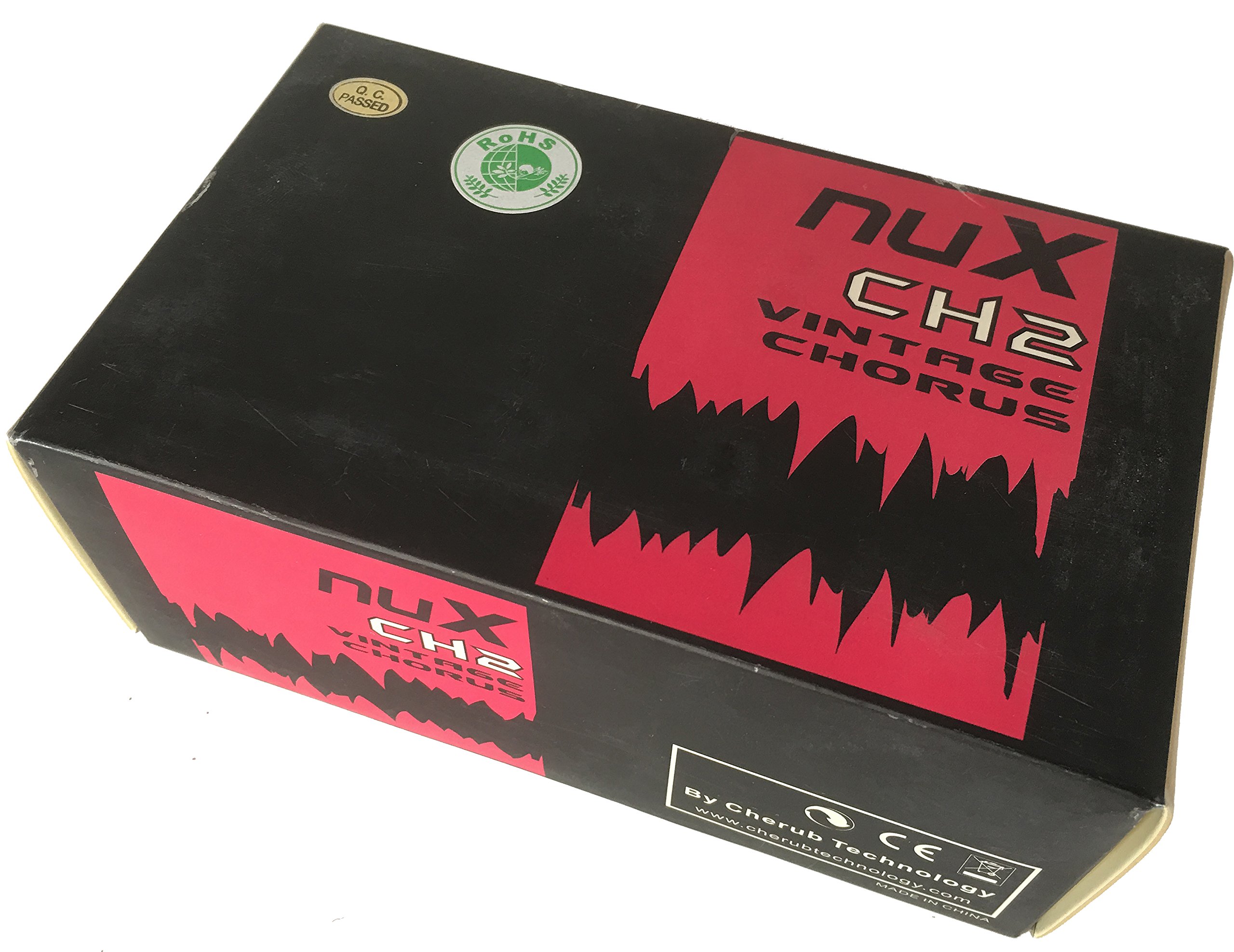 Nux-pedal de efectos Chorus para guitarra electrica controles depth y speed