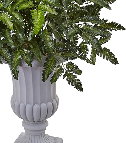 Miniatura 4 de Nearly Natural 6887 Helecho Bracken de 33" con maceta decorativa
