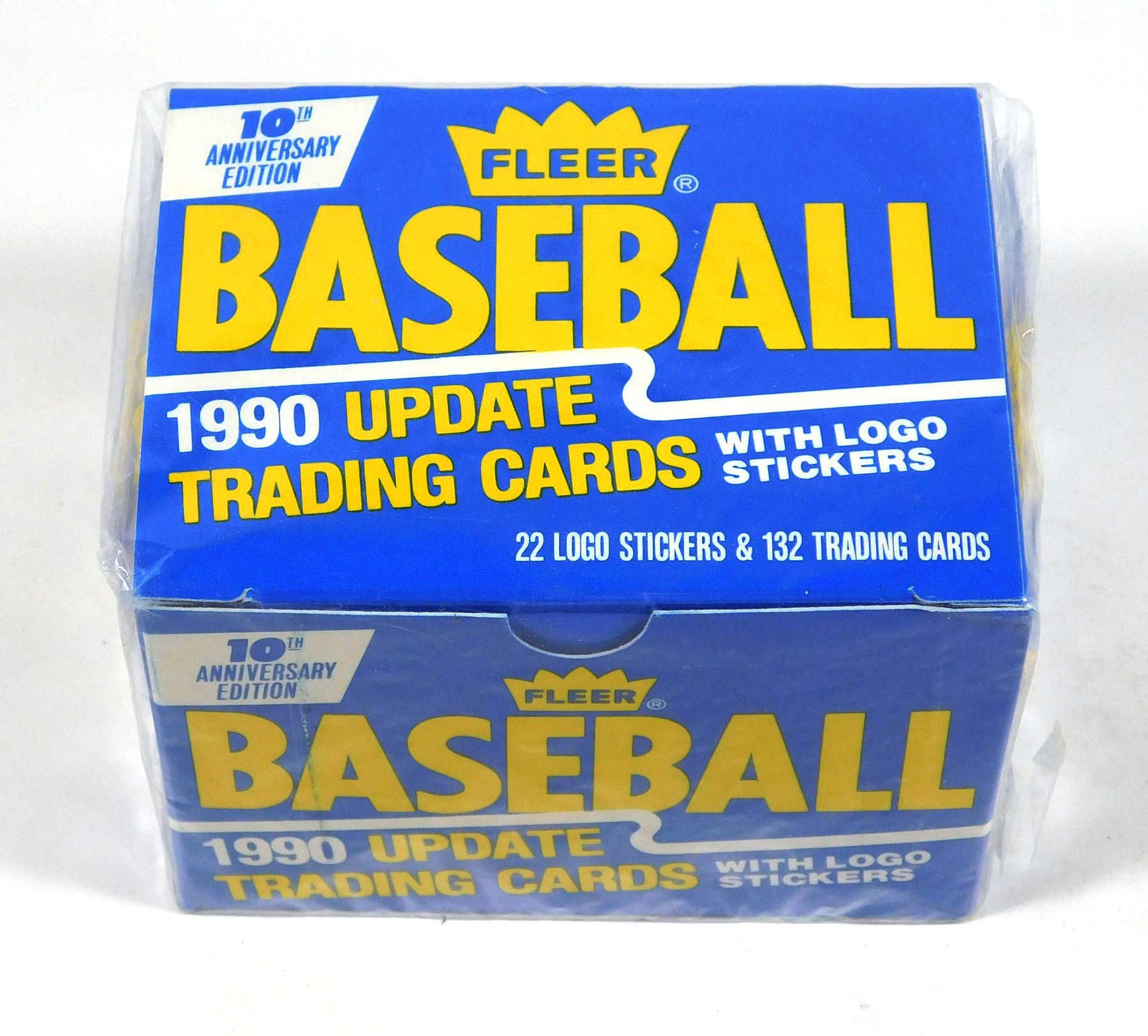 1990 Fleer 10th Anniversary Update Baseball 132c