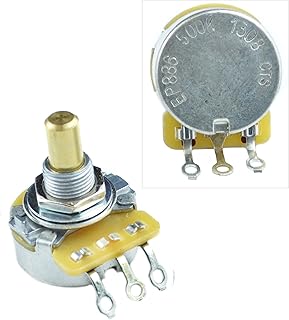 CTS 500k Solid Shaft Audio Taper (log) Potentiometer