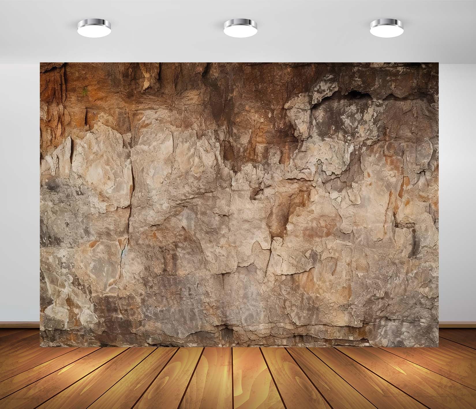 BELECO 2.1x1.5m Fabric Western Wall Backdrop Jerusalem Wailing Wall Backdrop Ancient Stone Wall Judaism Old City Of Jerusalem Israel Backdrop Religious Church Event Decor Photo Booth Studio - View #2