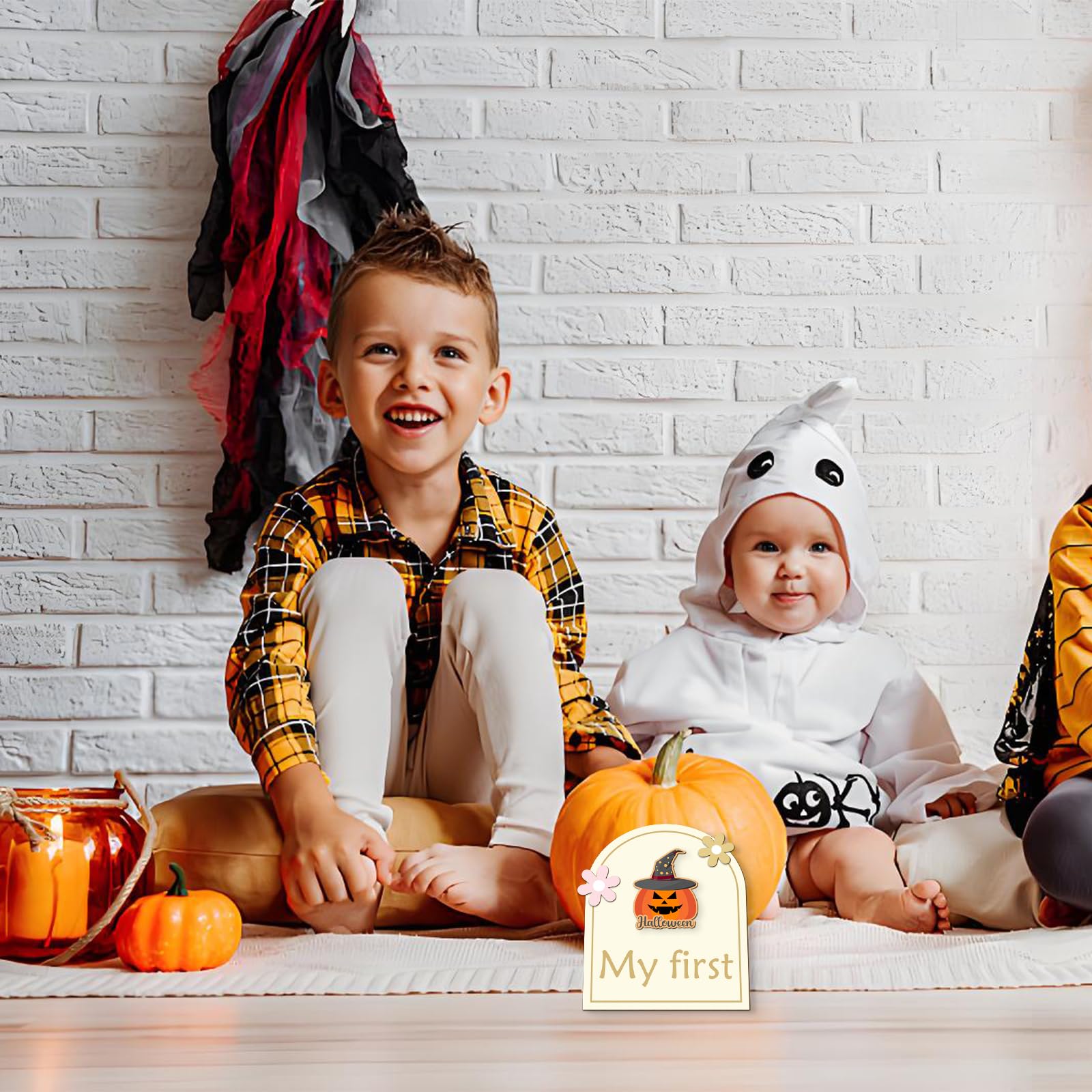 Decorazioni per carte dei mesi del traguardo del bambino, carte mensili in legno per il traguardo del bambino Vacanza Annuncio del bambino traguardo del neonato Cartelli dei mesi del bambinos