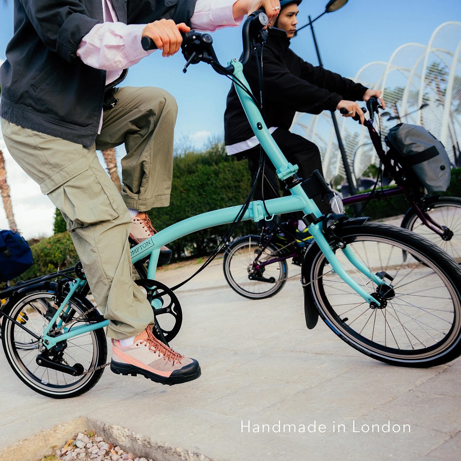 Brompton Folding Commuter Bike C Line 12-Speed | Compact, Lightweight, Urban Bike for Adults