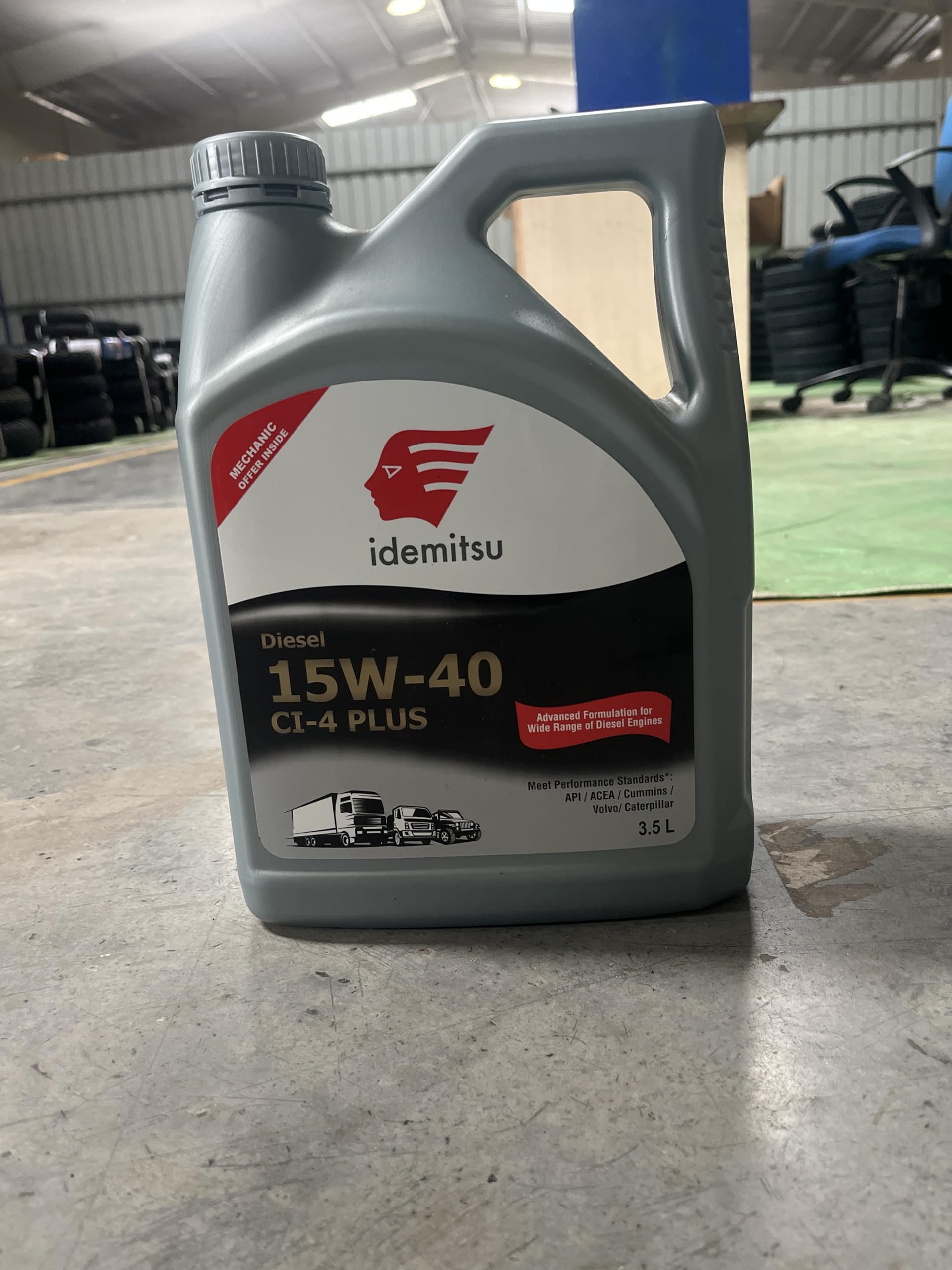 IDEMITSU DIESEL CI-4 PLUS 15W-40 3.5LX1