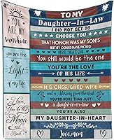 Vista 16 de Manta espacial de astronautas con texto en inglés "I Love You to The Moon and Back", estampado nocturno de cielo estrellado y luna, manta azul