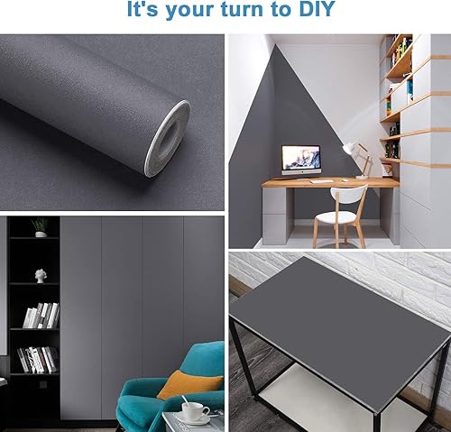 Miniatura 6 de Oxdigi - Papel de pared autoadhesivo de desprender y pegar, película decorativa que se puede retirar para estantes, gabinetes, mesas, cajones,