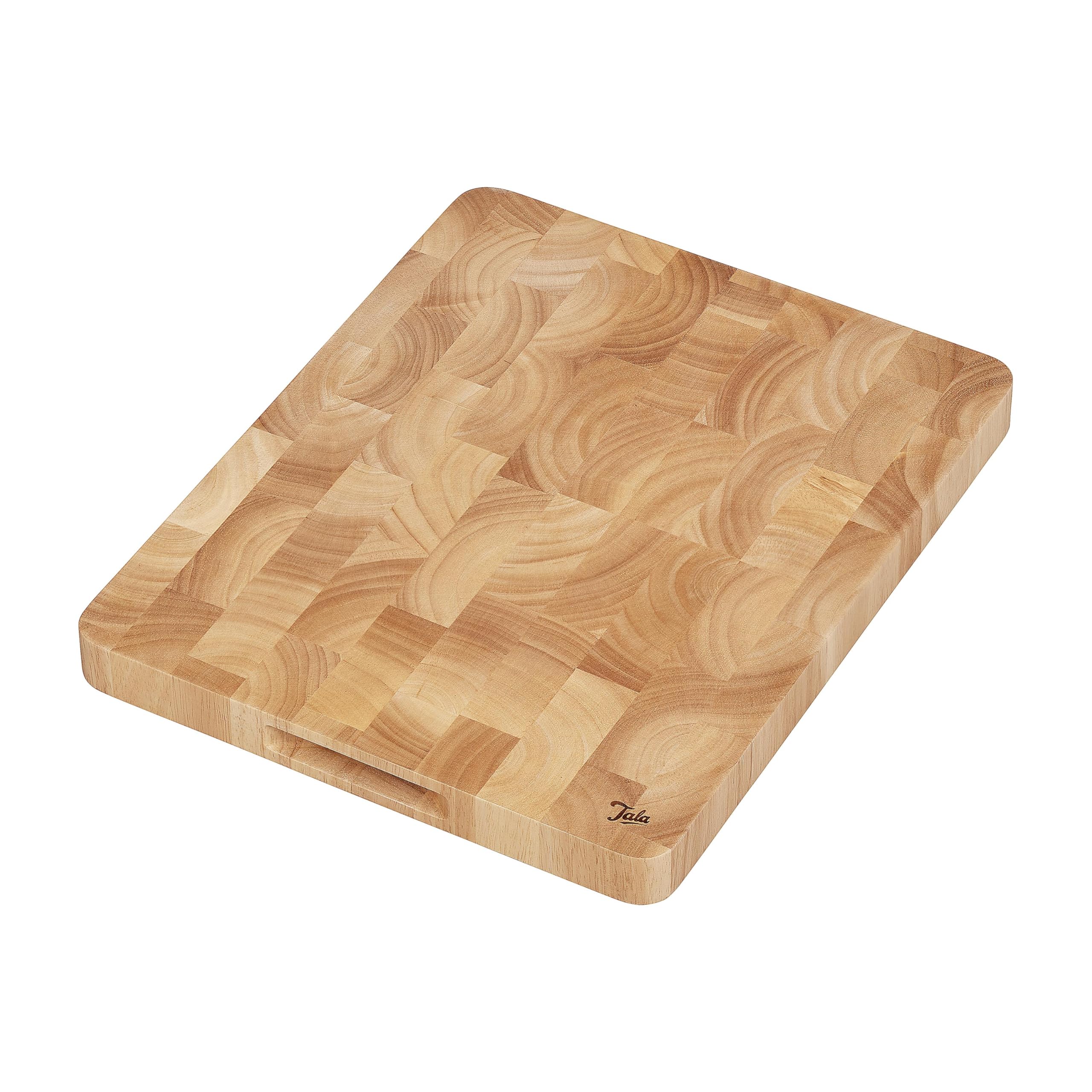 Tala End Grain Rectangular Chopping Board in Hevea