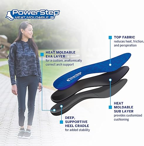 Miniatura 3 de Powerstep Unisex-Adult Archmolds Maximum Orthotic Insoles
