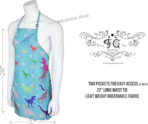 Miniatura 5 de Funny Guy Mugs Delantal ajustable con bolsillos