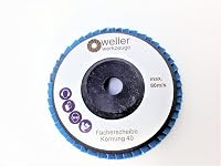 Wellerwerkzeuge 4 részes csiszolókorong szett 40/60/80/120 Bosch GWS 10.8 12V 3