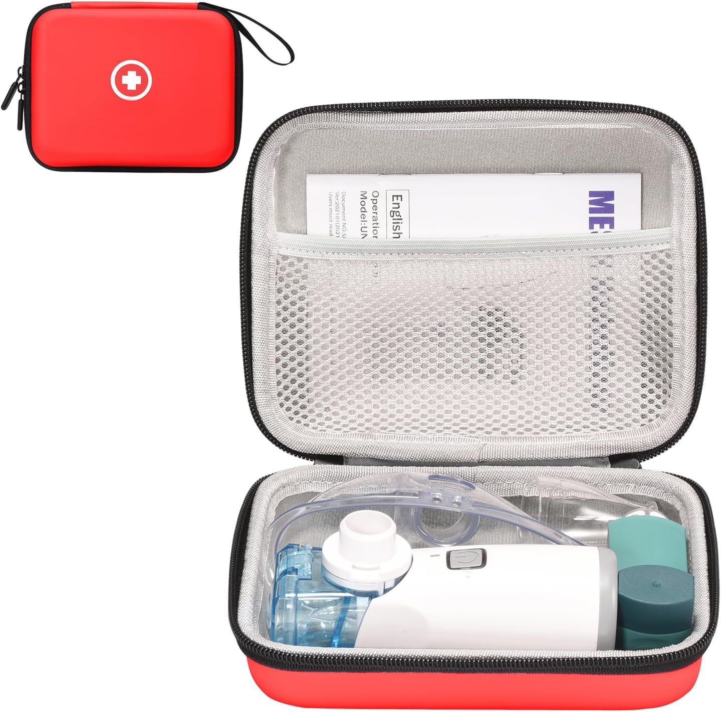 Fukumi Carrying Case for Portable Nebulizer, Travel Medical