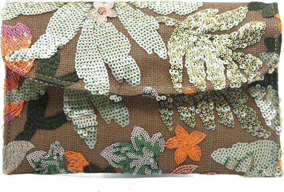 Beaded Clutch Purses for Women Embroidery Sequin Evening Bag For Formal Wedding Cocktail Party