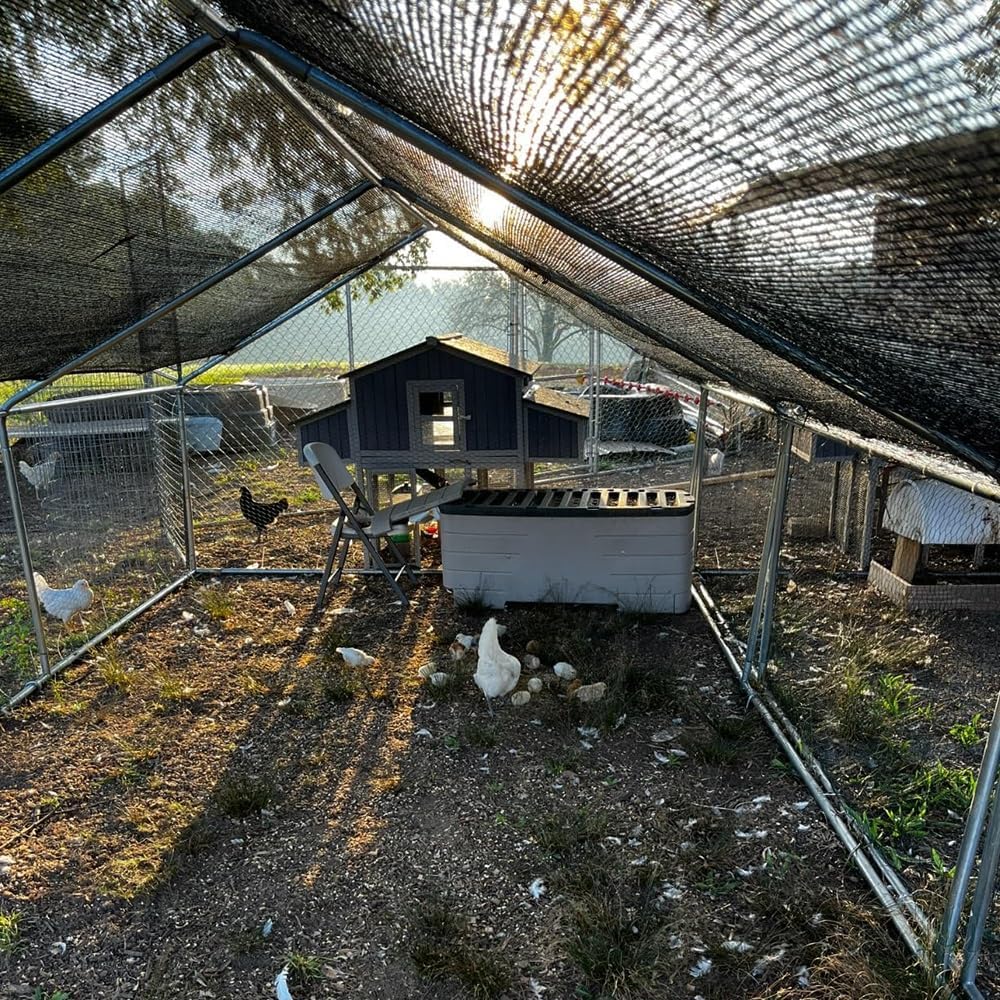 Shade Cloth 90% Sun Shade Fabric Privacy Screen Shade Cover Patio Canopy with Grommets Brown Shade Net for Outdoor Patio Garden Gazebo Porch Deck(35x45ft)