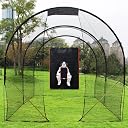 Supvision Batting Cage Backstop with Strike Zone Heavy Duty PVC gallery image