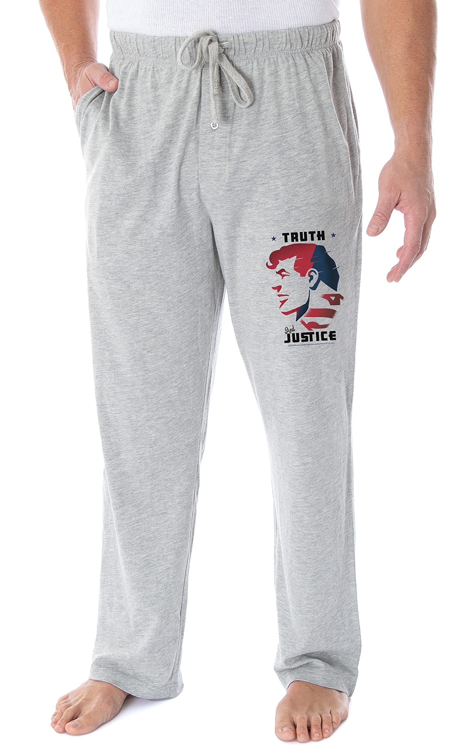 Bas de pyjama Superman DC extensible avec cordon de serrage réglable