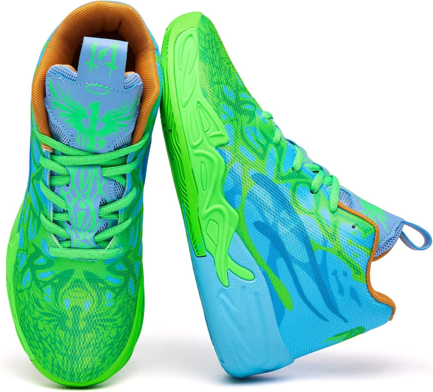 Basketball Shoes for Womens Mens Colorful Volleyball Fashion High Top Breathable Lightweight Grip Indoor Outdoor Sport Sneakers for Unisex