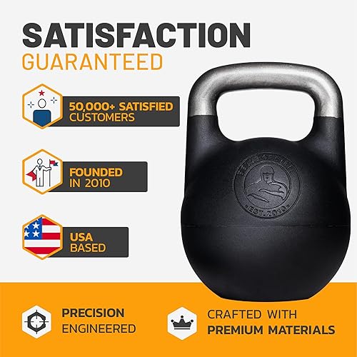 Miniatura 6 de Adjustable Kettlebell Set Bells of Steel Kettle Bell Weight Set, Steel Shell, Internally-Loaded for Full Body Workouts, Competition Standard 35mm