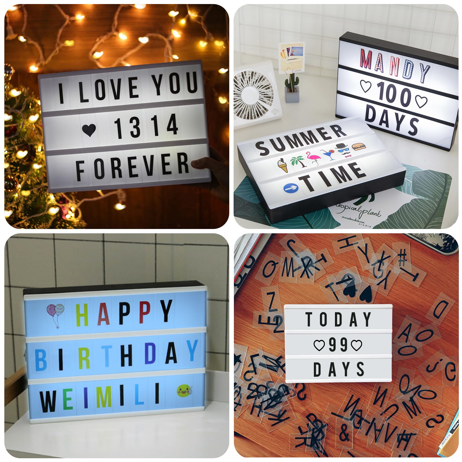 Boîte Lumineuse LED Avec 16 Changements De Couleur 4