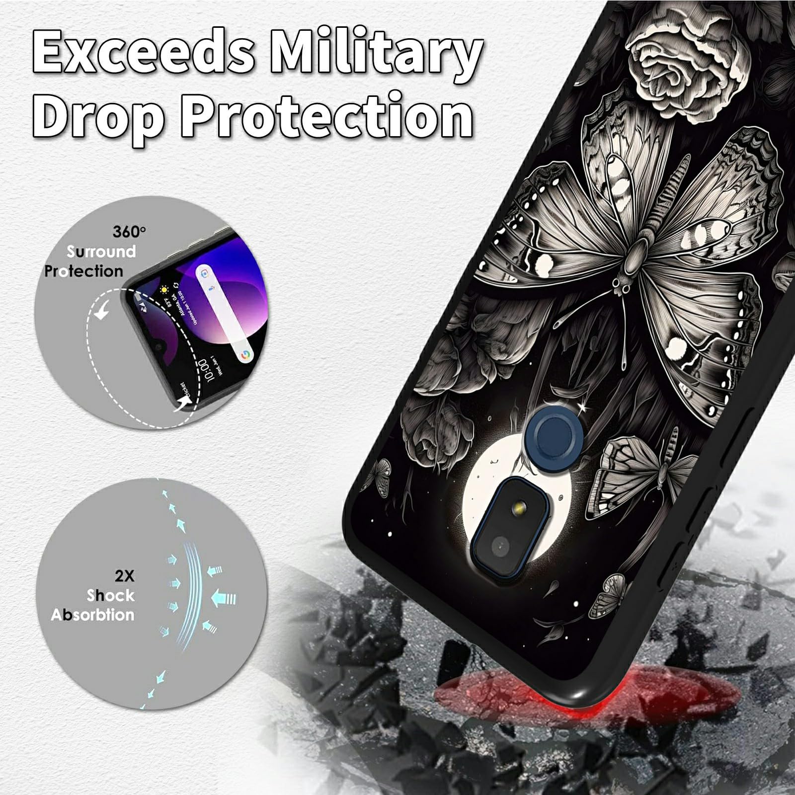 For Cricket Icon 3, Splendor Tempered Glass Screen Protector...
