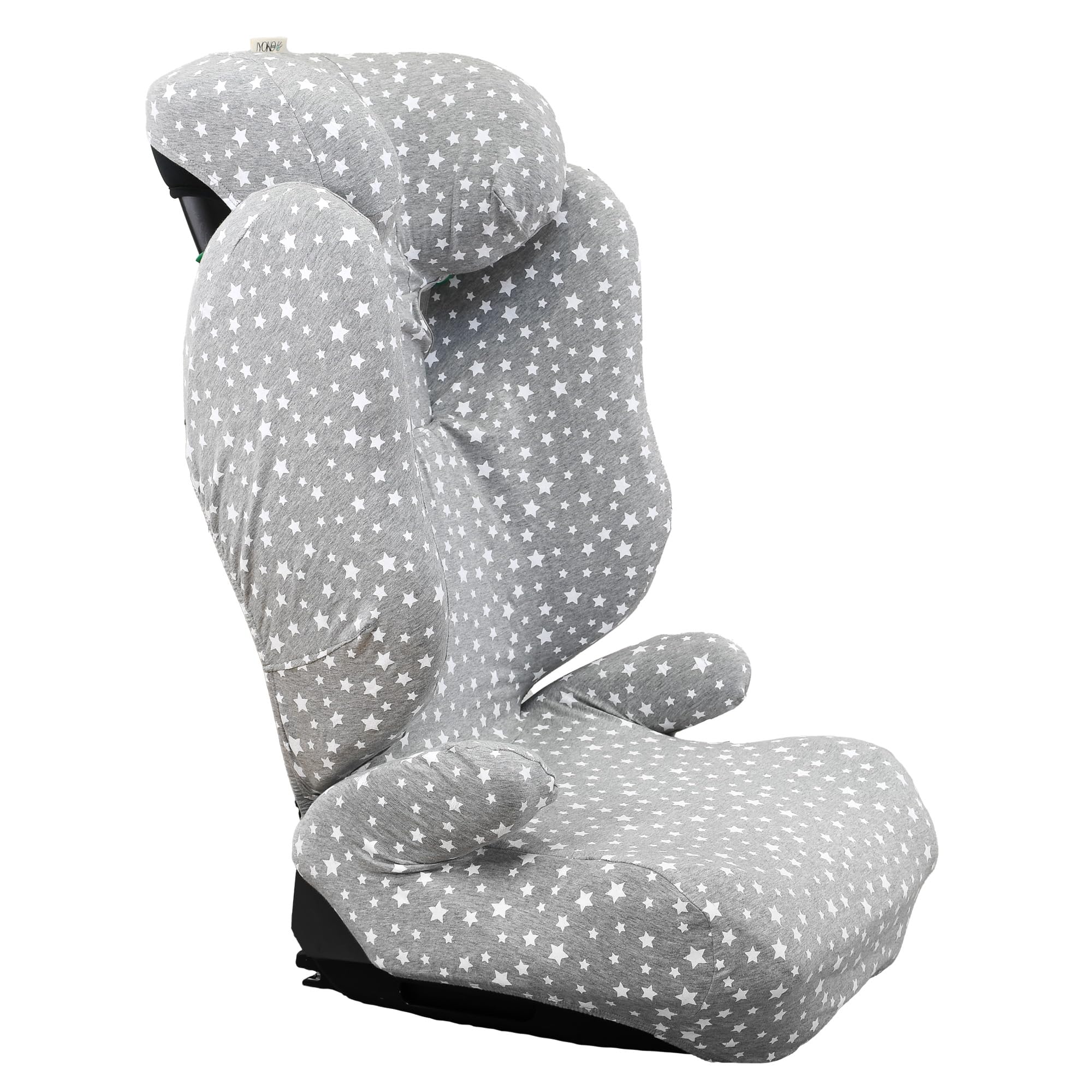 JYOKO KIDS Fodera per Seggiolino auto Compatibile con Klippan Triofix, Century, Maxi (Grey Stone, KLIPPAN CENTURY)