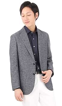 美品スーツ青山Christian Orani 108 112 170 K5 AOYAMA 【洋服の青山】秋冬用 ネイビー系 スタイリッシュ