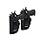 Vacod Universal Gun Holster for Concealed Carry Inside or Outside The Waistband Pistols Holsters for Right and Left Hand Draw Holster for Men/Women Fits Subcompact and Compact Handguns,Black (2)