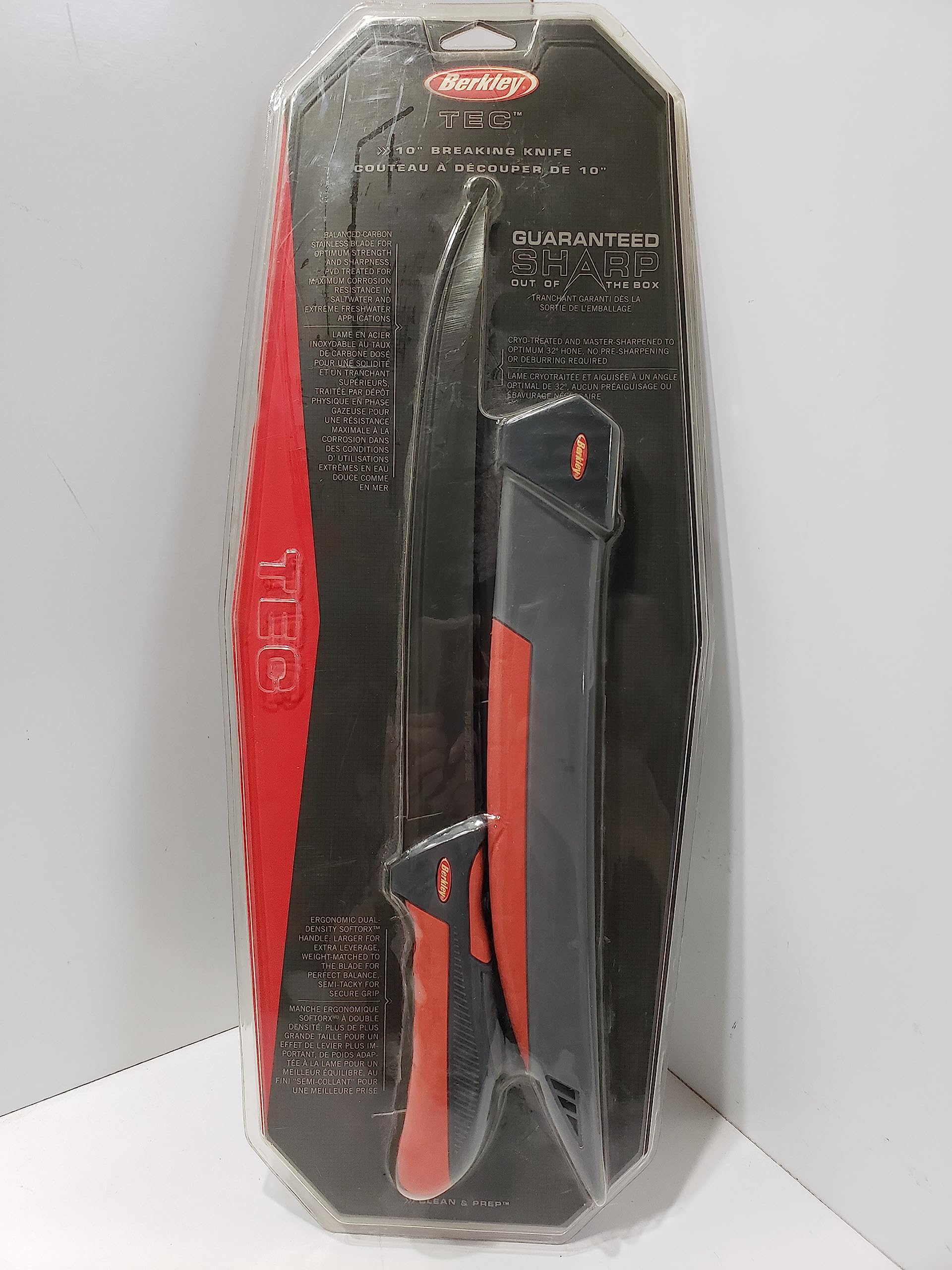 Berkley 10-Inch Breaking Knife and Sheath