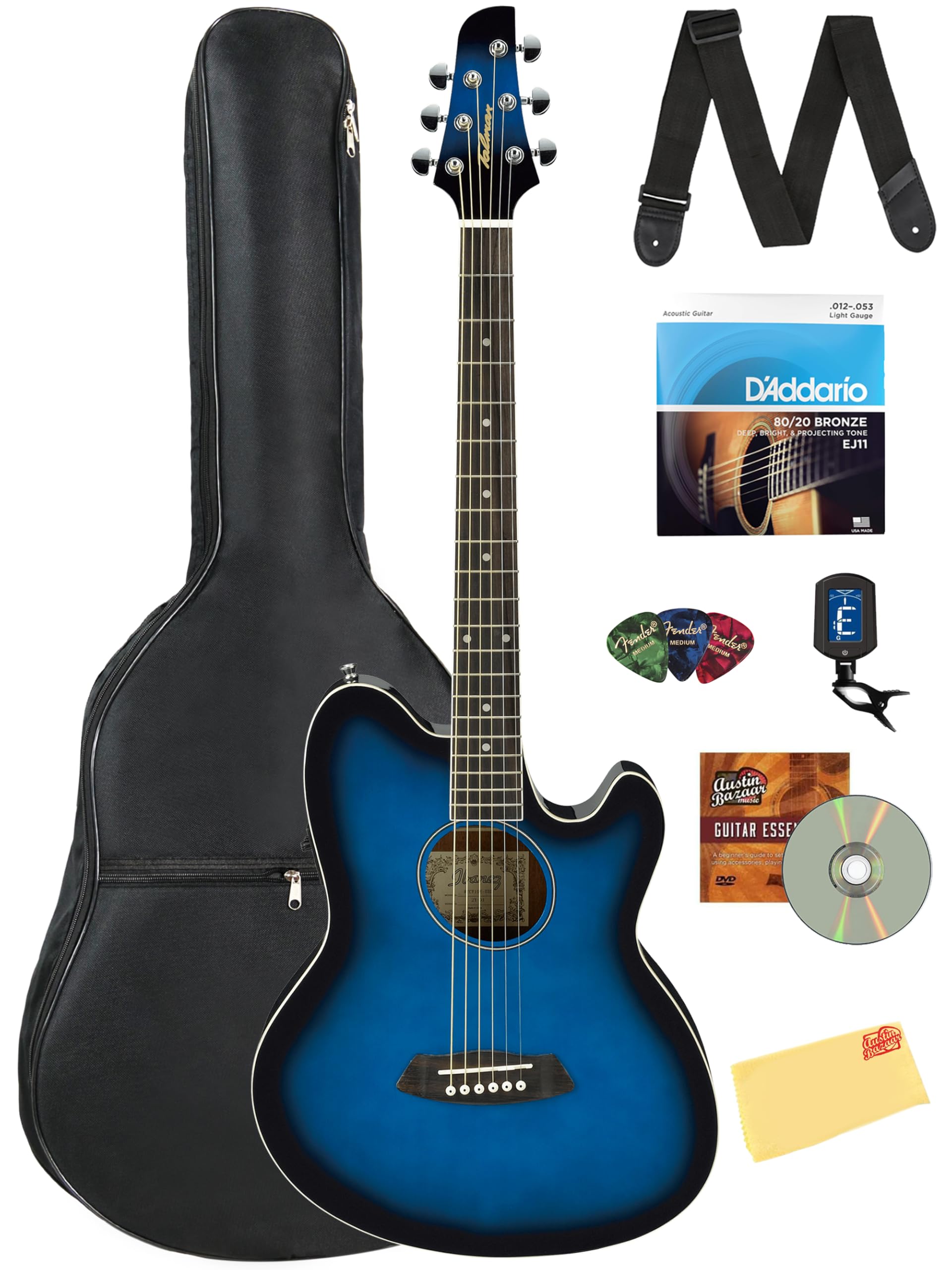 Amazon | Ibanez TCY10E Talman アコースティックエレキギター - 透明