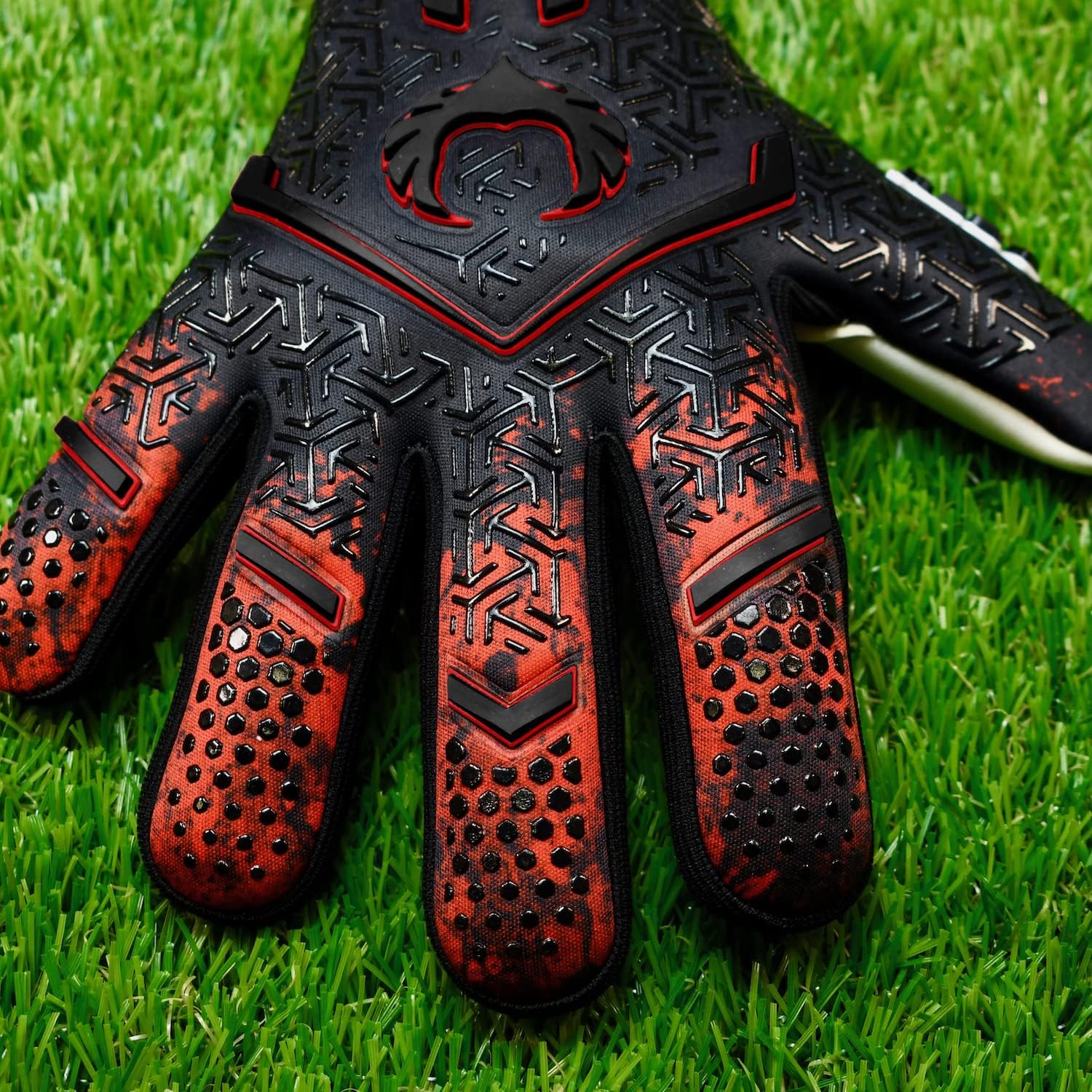 Renegade GK Apex Strapless Professional Soccer Goalie Gloves (Sizes 6-12, Level 5.5) 4+5MM EXT Contact Grip | Evo Negative Cut Goalkeeper Gloves for Elite Play | Based in The USA : Sports & Outdoors