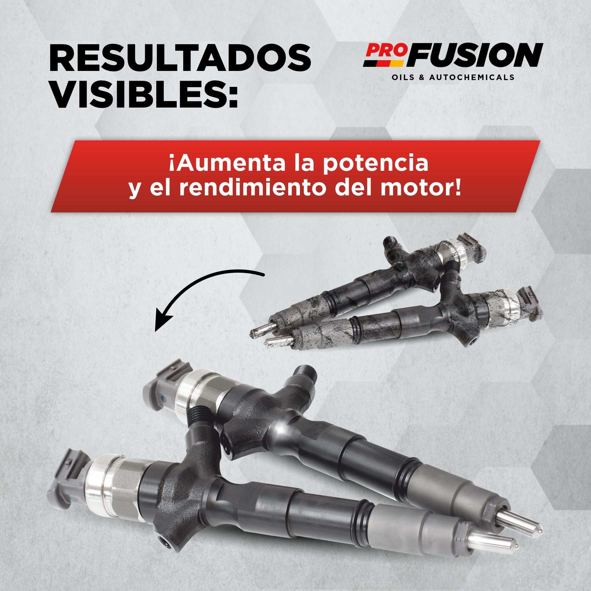 ProFusion Limpiador de Inyectores Gasolina Pack de 3 x 355ml – Aditivo de Combustible Fuel Injector Cleaner – Mejora Potencia y Rendimiento del Motor – Limpieza de Válvulas e Inyectores