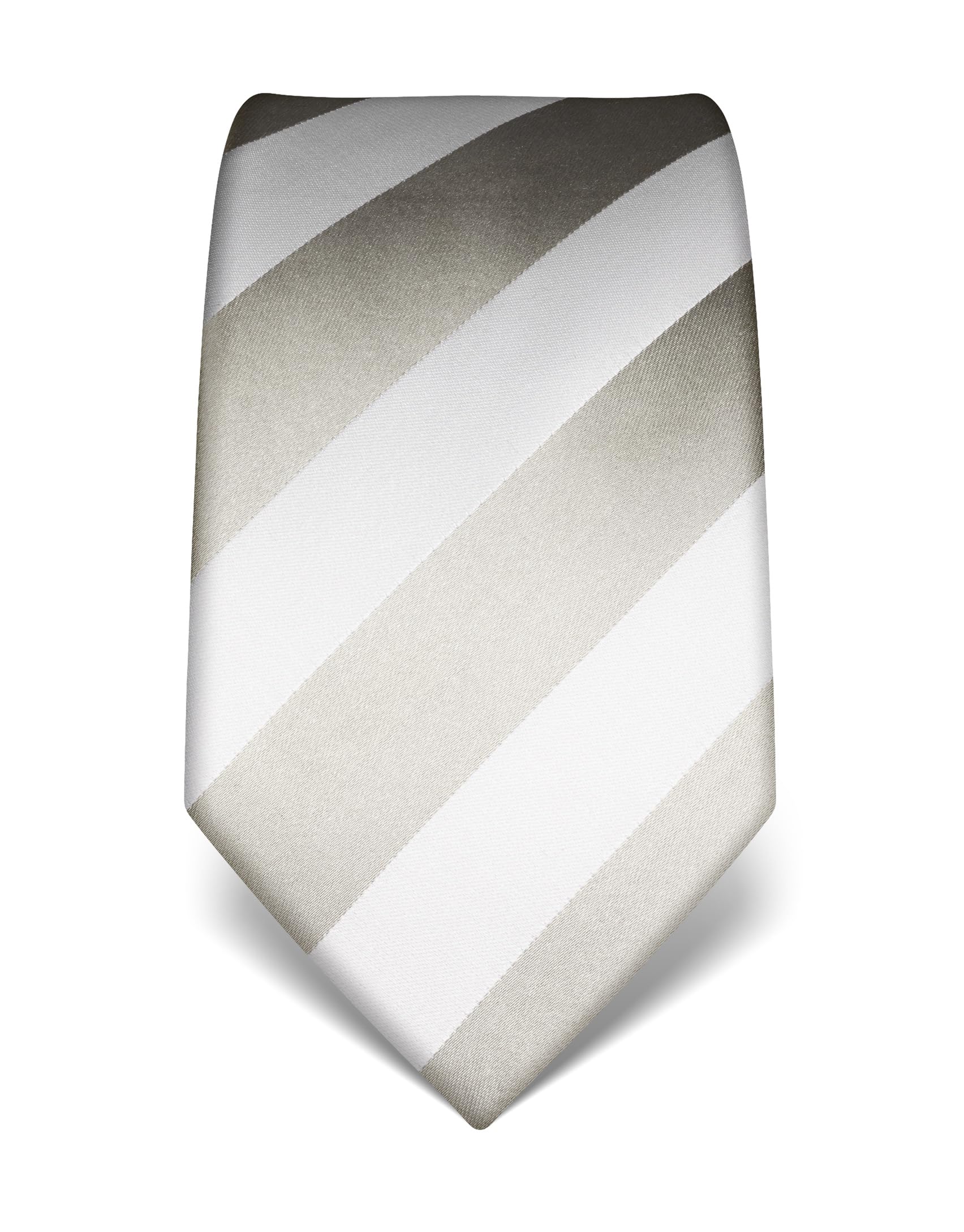 Vincenzo Boretti Herren Krawatte reine Seide gestreift edel Männer-Design zum Hemd mit Anzug für Business Hochzeit 8 cm schmal/breit