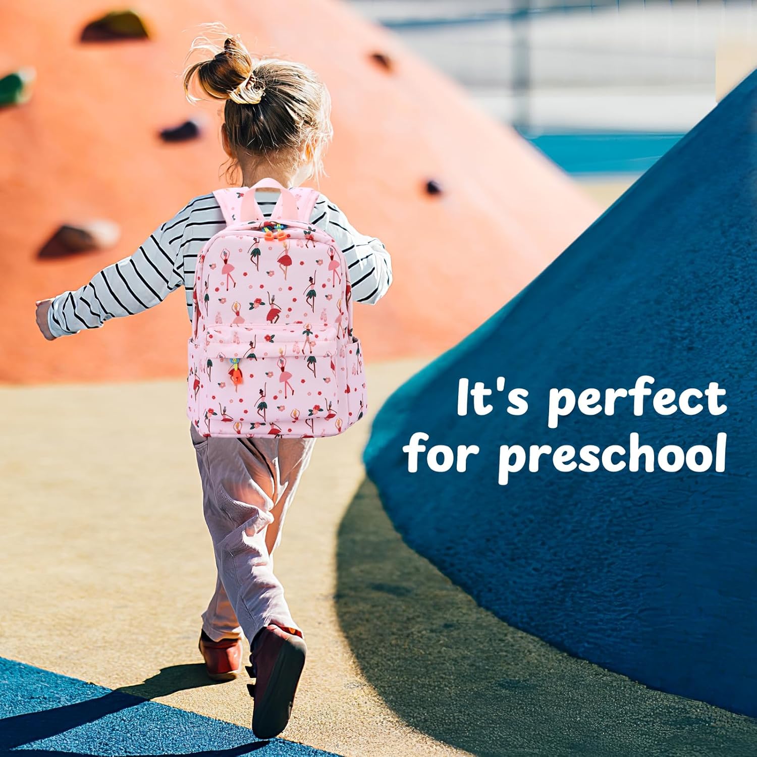 Zicac Toddler Backpack for Boys Girls 12 inch Mini Kids Backpack for School & Travel, Preschool Kindergarten Daycare Backpack - Image 4